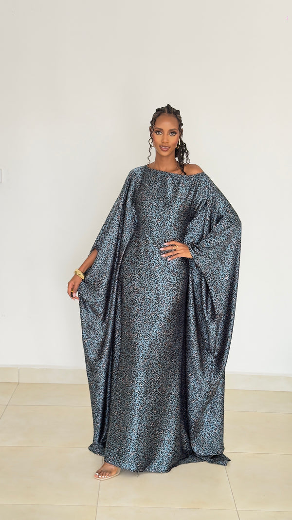 Sapphire Panther Kaftan (Dress)