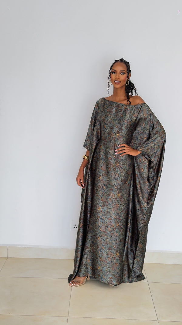 Mystic Paisley Kaftan (Dress)