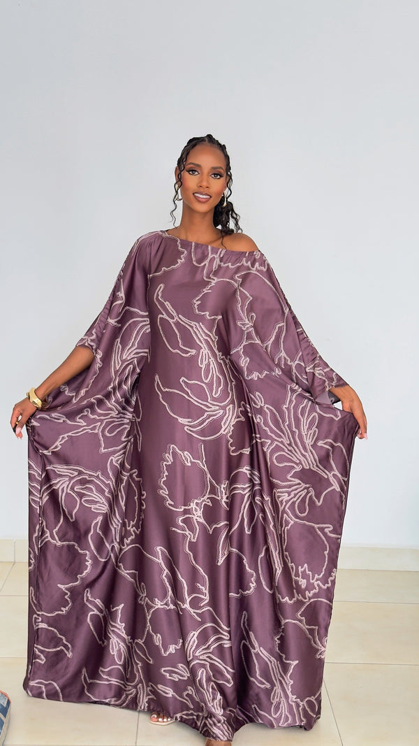 Rosewood Bloom Kaftan (Dress)