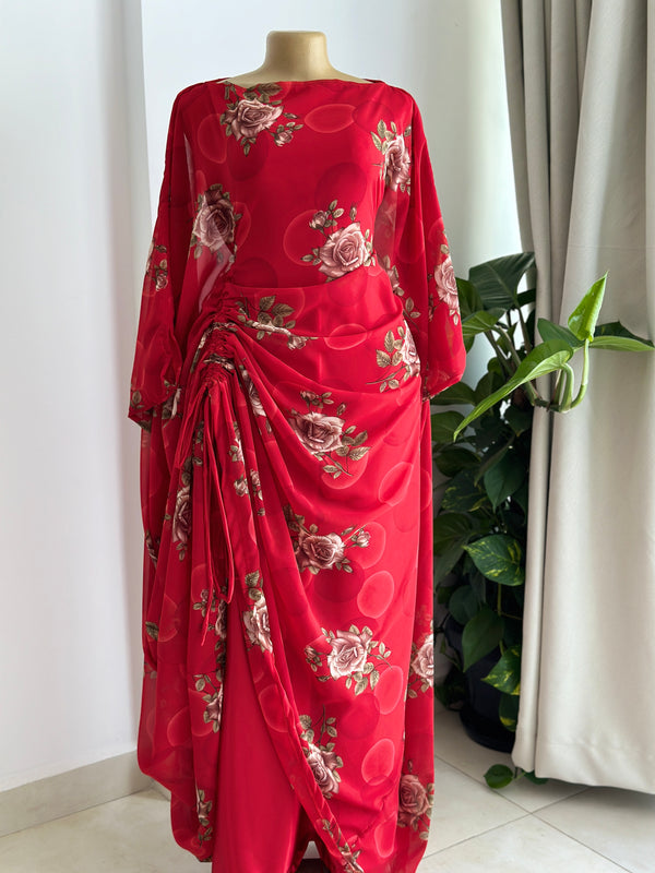 Rosé Luxe Kaftan (Dress)